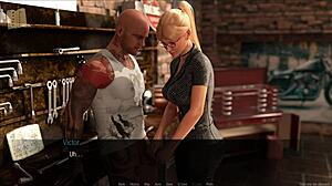 Jessica Oneil Delivers Hard Handjob Action