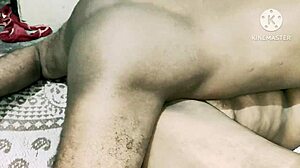 Desi moms dive into muff with lover 😏