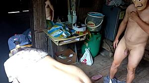 Young 18+ Colombian Follows Rhythm of Horny Vagina with Big Cock