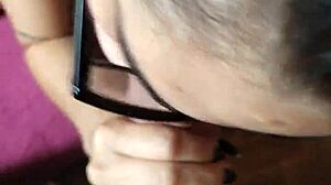 She gives a BLOWJOB to the little 18+ head