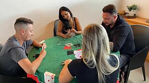 Games night turns to couple swap 😏