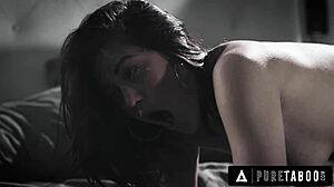 Teen 18+ Kendra Spade gives virgin ass to stepbrother.