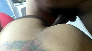 Magrinha Sitting On Brother-In-Law's Dick