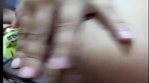 emotional video call sex with baby on whatsapp, feeling the wet pussy and romantic connection