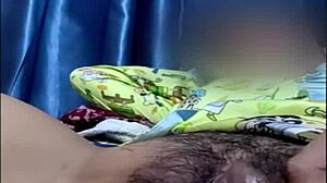 emotional video call sex with baby on whatsapp, feeling the wet pussy and romantic connection