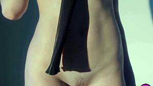 Big Ass Brunette Teen Exposed Her Perfect Body in Solo