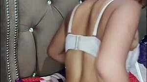 Latina Amateur Masturbates Anal Hole, Squirting and Creampieing in Intense Session.