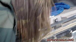 Police uniform threesome strip search leads to hot sex 😏