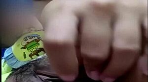 emotional video call sex with baby on whatsapp, feeling the wet pussy and romantic connection