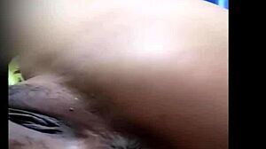 emotional video call sex with baby on whatsapp, feeling the wet pussy and romantic connection