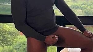 Wow, the Endowed Bricklayer Fucked the Hot Boss Bareback on the Construction Site!