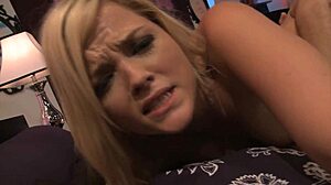 Fucking gorgeous blonde cougar Alexia Texas with deep passion