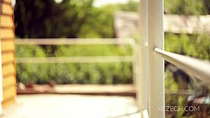 Amazing Teen Plays With Legs In Solo Masturbation!