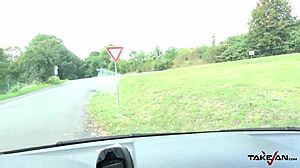 I pick up blondie and she gives her muff in doggy, moaning so loud