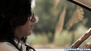 Busty Lesbian Girlfriend Licks Friend's Sweet Pussy With Erotic Emotions