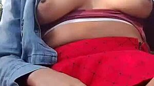 Hairy Nerd Flashes In Ibirapuera Park