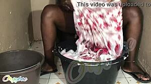 Weekend laundry routine as a housewife part 1