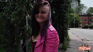 Mélanie Sexy Brunette MILF In Lingerie Teases