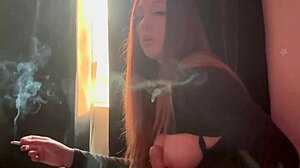 Artemisia Love Solo Dildo Smoking