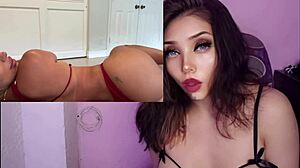 latina in bikini, her stepfather can't resist... 😏