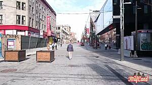 Mélanie Sexy Brunette MILF In Lingerie Teases