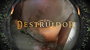 Mature masseuse suffers intense anal from monster black cock, natural tits bouncing