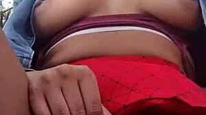 Hairy Nerd Flashes In Ibirapuera Park