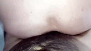 My stepsister fucks my impressive 20cm cock in a naked couple session
