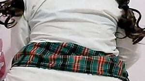 Qué Rico Culo Tiene Esta Alumna Después De La Escuela Moja Sus Braguitas Del Orgasmo Y Graba Todo En Video