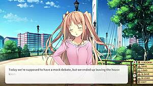 chisato sumiyoshi in love elections chocolate route episode 18 first blood.