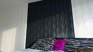 sexydea gets naked for a horny workout with an anal plug in her sexy ass.