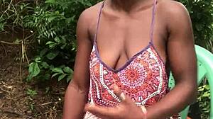 crazy bitch enjoys creampie before fucking her big dildo