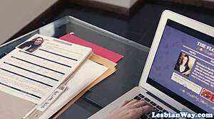 Busty Lesbian Girlfriend Licks Friend's Sweet Pussy With Erotic Emotions