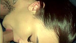 Hey, watch this naughty teen give an epic hot blowjob!