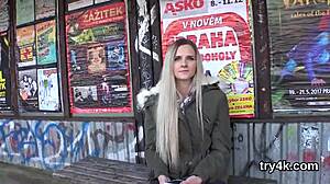 natural teen 18+ gives intense blowjob in pov, then gets her yummy twat reamed hard