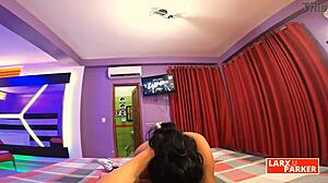 Blooper! Latina Sucks Cock in Casting but Camera Misses Angle!