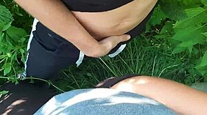 we masturbate with our neighbor on the street and cum together