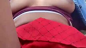 Hairy Nerd Flashes In Ibirapuera Park