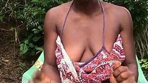 crazy bitch enjoys creampie before fucking her big dildo