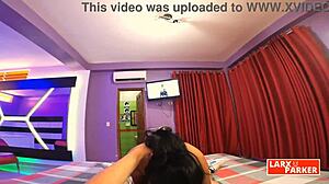 Blooper! Latina Sucks Cock in Casting but Camera Misses Angle!