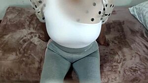 Latina universitaria screams, 'yes, creampie me!' in uncensored casting with sucking and orgasm.