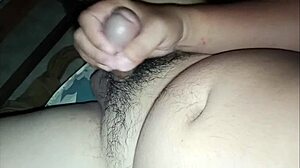 Handjob On Hard Dick Before Work Creampie