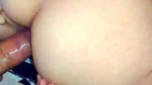 beautiful fitness milf bends over for anal!!