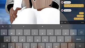 lianamiller201 gets cuckolded in imvu sex scene. old ass action with emojis 😈