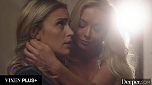 vixenplus kayden helps ryan forget with lesbian licking