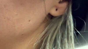 Prostitute Gives Discount Blowjob in Vacant Lot!