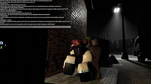 Intense Fucking with Prostitute in Hotel Corner on Roblox.