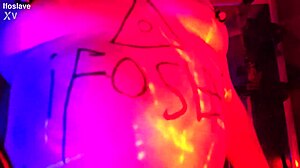 ifoslave explores pierced nipples in first bdsm session