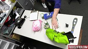 Petite Teen Caught Stealing Food, Gets Fucked in the Mall