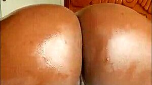 Watch this ebony milf get creampied on her bubble butt? Best compilation ever!